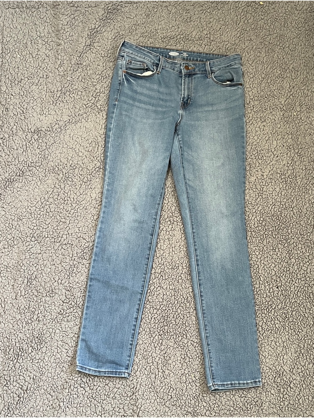 Old Navy Women’s light wash straight jeans size 10 long